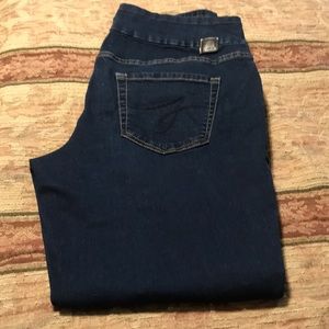 Jag High Rise Straight Leg Jeans Size 16W